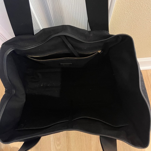 CUYANA - canvas bag w/ leather handles + trim - Picture 3 of 3